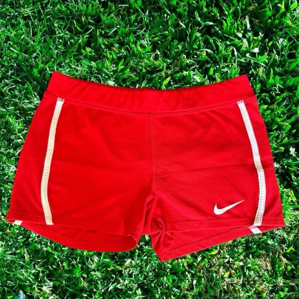 Nike Women’s Dri-FIT Red Running Shorts